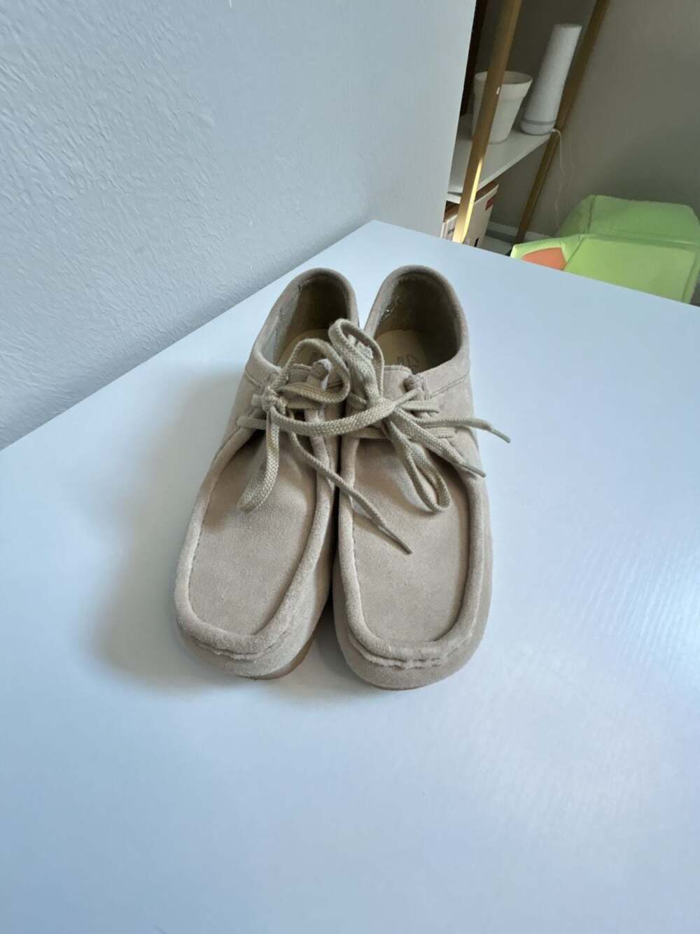 Clarks Wallabee Suede Moccasins Women's Size 7 Maple Suede Moccasins